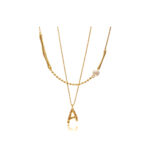 PEARL LETTER NECKLACE