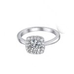 Hide Moissanite Ring